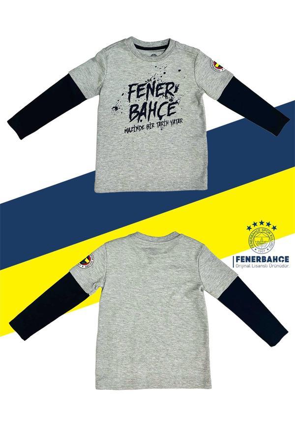 Fenerbahçe Orijinal Lisanslı Mazinde Bir tarih Yatar Çocuk Sweat - Image 1