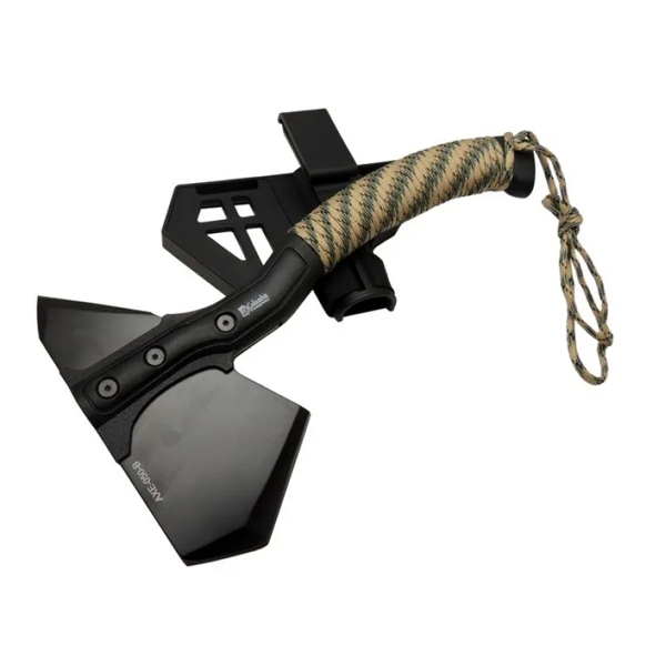 Axe 050b Siyah Kamp / Outdoor Balta 29cm - İpli Sap, Kılıflı - Image 1