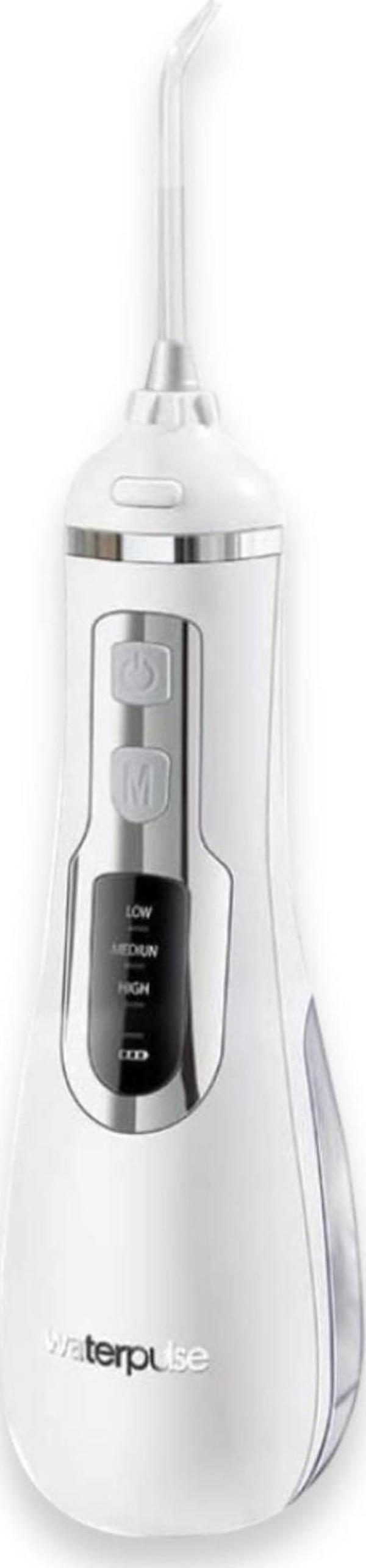 Waterpulse Water Flosser V500 Kablosuz Taşınabilir Ağız Duş Bakım Seti Beyaz - Image 1