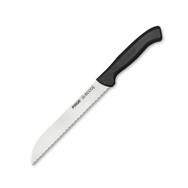38024 Ecco Pro Ekmek Bıçağı 17,5 Cm - Siyah - Image 1