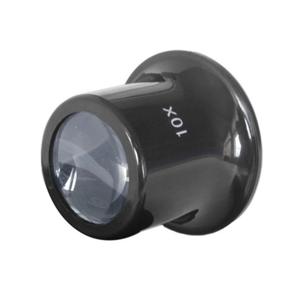 10x Büyütmeli,saat,takı Onarım Için  Cam Lensli Optik Göz Büyüteç - Image 1