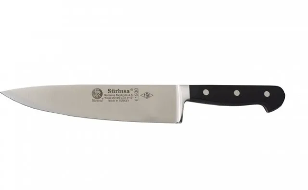 61930 - Sürmene Sıcak Dövme Şef Bıçağı 21 Cm - Image 1