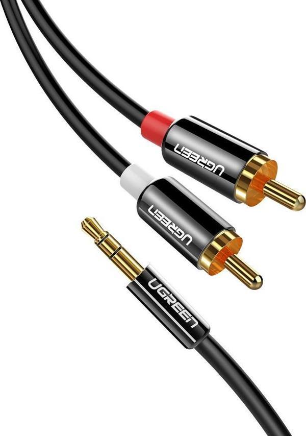 Ugreen RCA 3.5mm AUX Ses Kablosu 1 Metre - Image 1