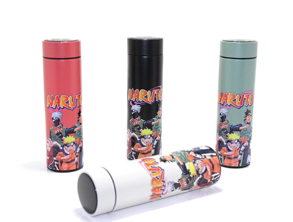 Anime Baskılı Digital Göstergeli Termos 500 Ml Alk382 - Image 1