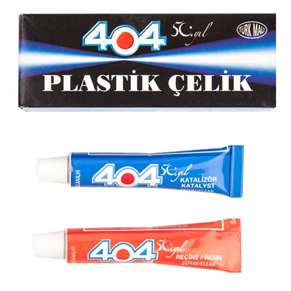 404 Plastik Çelik Kuvvetli Yapıştırıcı 16gr - Image 1