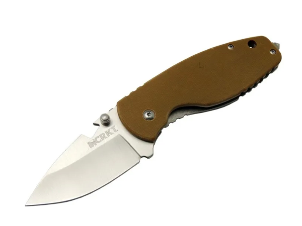 Crkt 3329 Brw Heat Kamp Çakı 18cm - Metal Sap, Kılıflı, Açacaklı, Perçinli - Image 1