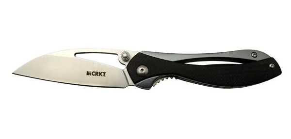 Crkt Pleroma 821a Bk Kamp / Outdoor Çakı 18cm - Manuel, Kemerlikli, Kutulu - Image 1