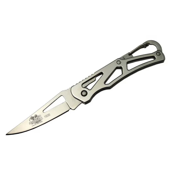 1606 Metal Mini Çakı 14 Cm Manuel, Kemerlikli - Image 1