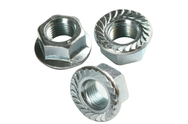 Altıköşe Flanşlı Somun M8 - 100 Adet - Image 1