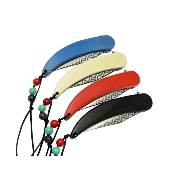 Apache Mc-a046rd İndian Koleksiyon Çakı 21cm - Kızılderili Desenli Plastik Sap - Image 1