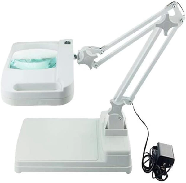 5x 10x Büyüteç  Led Işıklı Süper Parlak Enerji Tasarruflu  Masa Lambası Lt861 - Image 1
