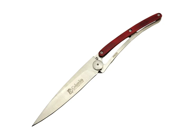 Ext 2990d Deejo Kırmızı Kamp Çakı 22,5cm- Manuel, Kemerlikli, Ultra Hafif - Image 1