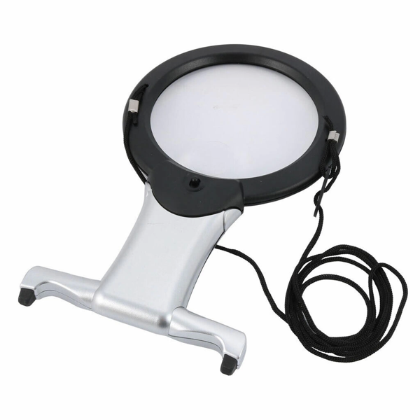 2x 6x Led Eller Serbest,boyun Asılı,dıkış,okuma İçin En Uygun Büyüteç 11b1 - Image 1