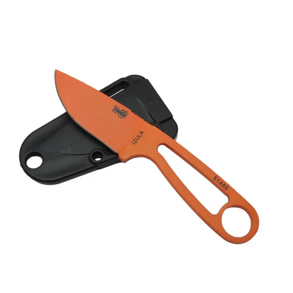 İzula Esee 51455org Turuncu Kamp Bıçağı 16 Cm - Komple Metal, Plastik Kılıflı - Image 1