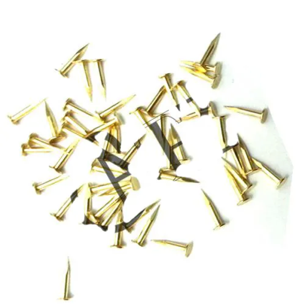 Klips, Menteşe, Ayağı Çivisi 7mm Çelik - Sarı 10gr - Image 1