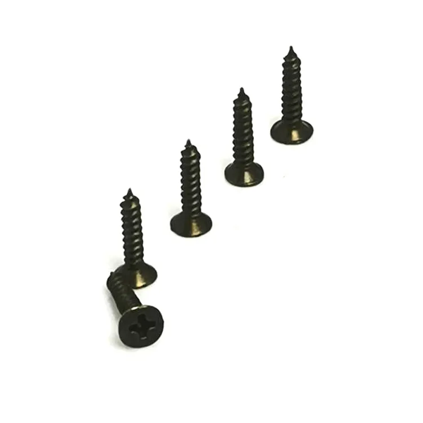 Klips, Menteşe, Ayak, Ağaç, Sunta Vidası 3x13 Mm - Siyah 100 Adet - Image 1