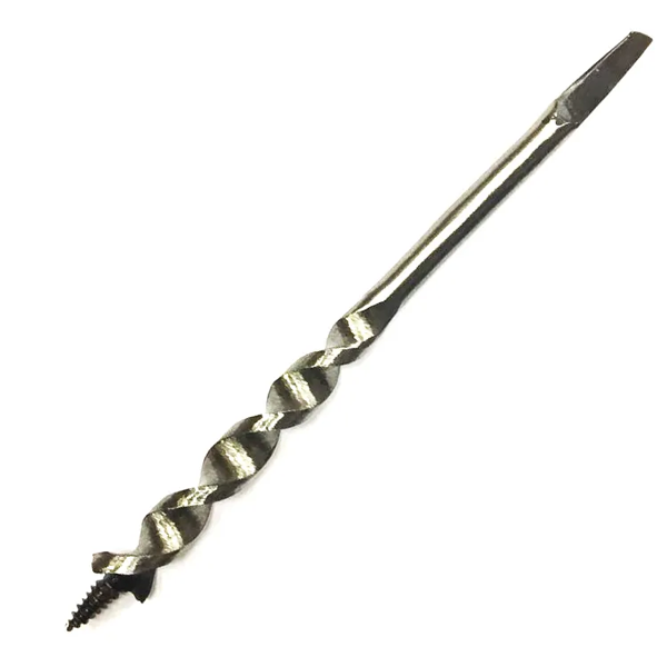 Fenerli Ahşap Burgu El / Matkap Ucu - Dört Köşe 16 Mm - Image 1