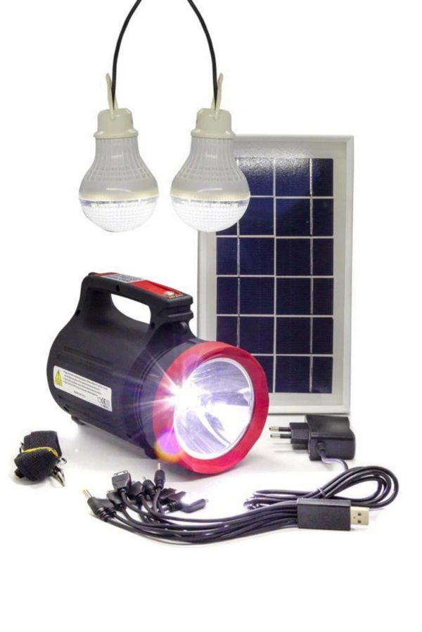 Gold Sılver Gs-330 Güneş Enerjili Solar Aydınlatma Sistemi - Image 1