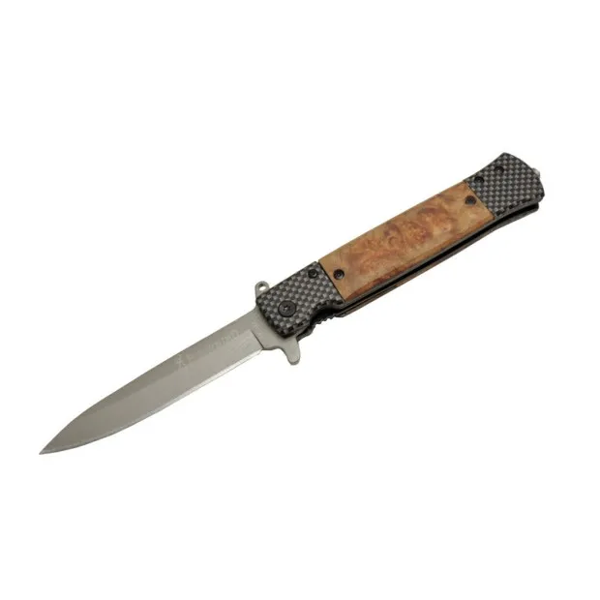 Hc02 Damalı Çakı 22 Cm Manuel, Kemerlikli - Image 1