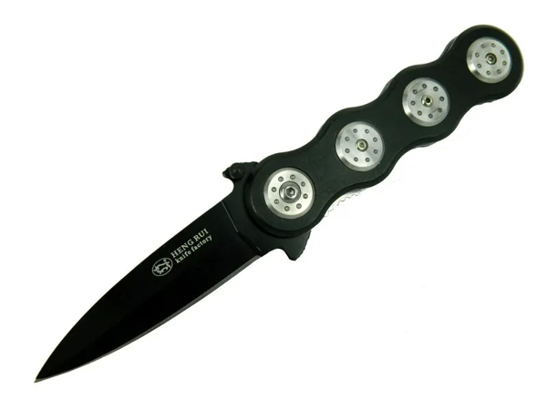 Heng Rui Samurai 033a Karabela Kamp Çakı 21 Cm - Yarı Otomatik - Image 1