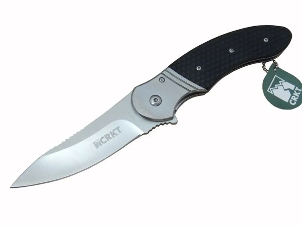 Hotenanny K 300 Kxp Kamp Çakı 23 Cm - Kaymaz Sap, Otomatik, Kılıflı - Image 1