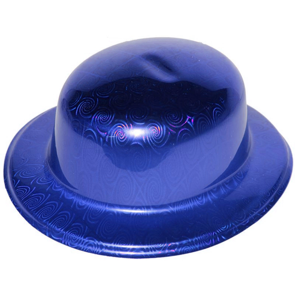 Mavi Renk Hologramlı Plastik Yulak Melon 27x24 Cm - Image 1