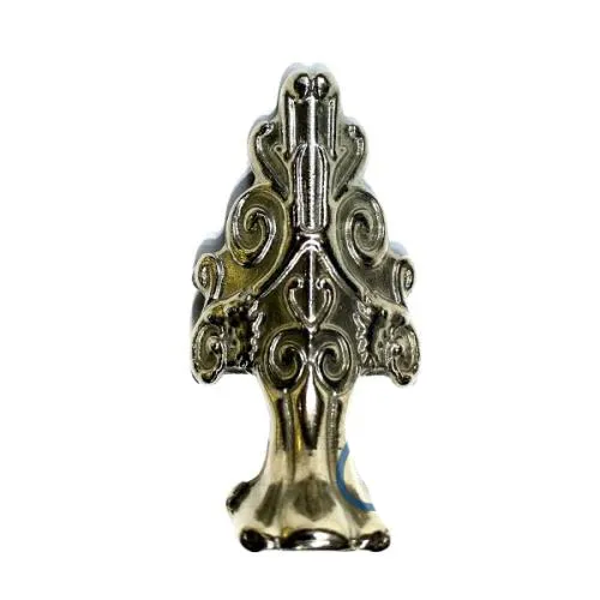 Lükens Sandık Ayağı, Kutu Ayak 4 Cm - Nikel, 50 Adet - Image 1