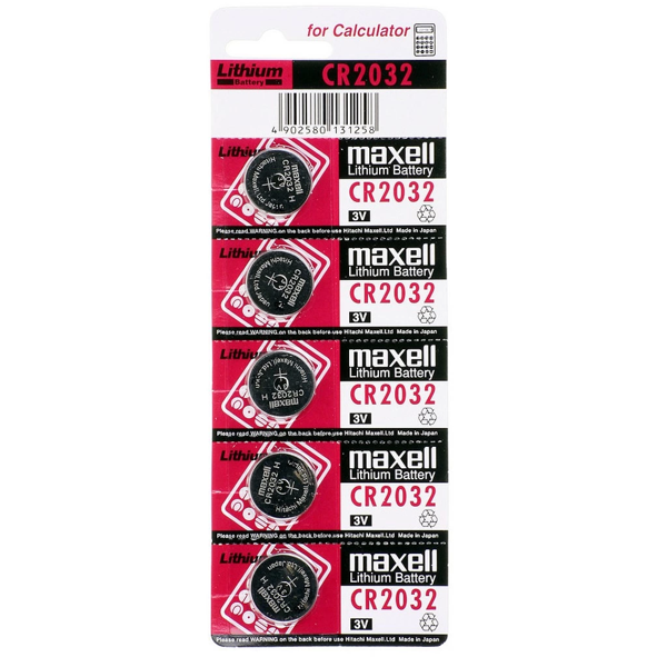 Maxell Cr2032 3v Lityum Düğme Pil 5'li Paket - Image 1