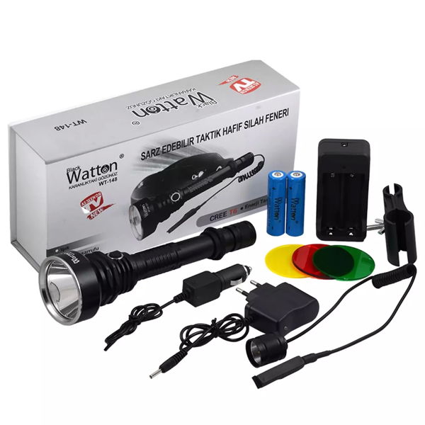 Orjinal 800 Lümen Tx6 Özel Avcı Feneri  Wt-148 - Image 1