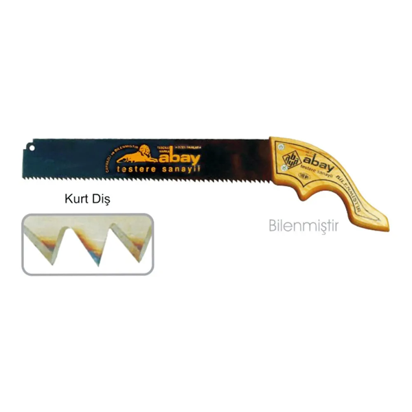 Kurt Diş El Testere 38 Cm - Ahşap Sap - Image 1