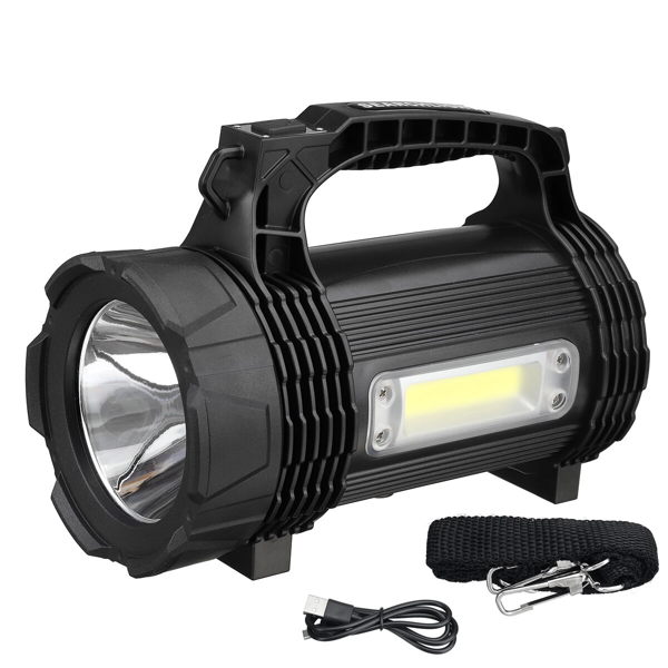 Ps-889 Su Geçirmez Yüksek Güçlü Osram Led 30w Şarj Edilebilir Powerbank Özellikli Profesyonel El Feneri - Image 1