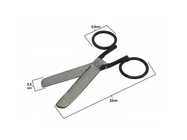 Özel El Yapımı Dövme Lokum Makası 23 Cm - Image 1