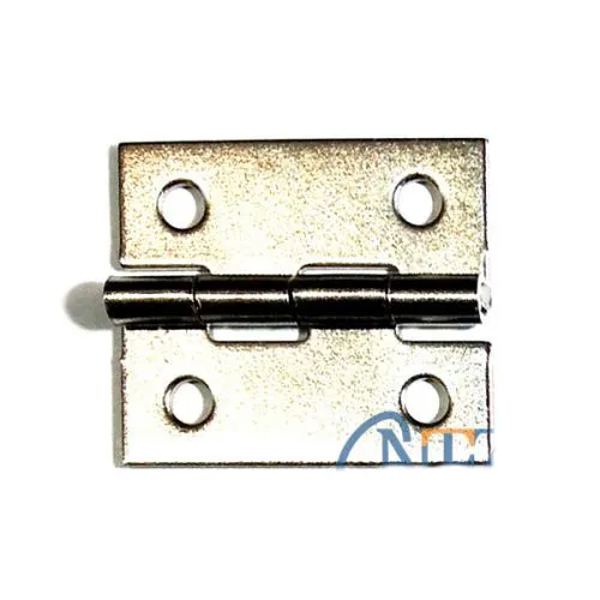 Tavla Menteşesi 3cm, No:1/4 - Nikel, 120 Adet - Image 1