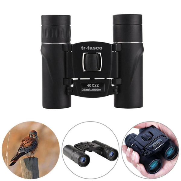 Tr  40x22 Cepte Taşımalı Kauçuk Kaplamalı Mini Dürbün  1000m/36m - Image 1