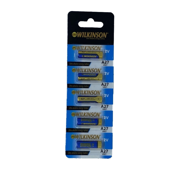 Wilkinson 27a Mn27 12v Alkalin Pil Kepenk Anahtar Pili Beşli Paket - Image 1