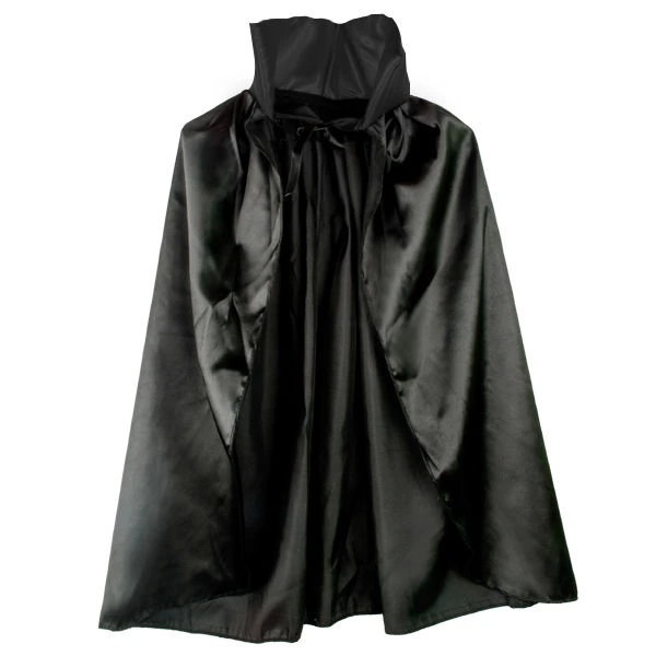 Siyah Renk Yakalı Halloween Pelerini 90 Cm - Image 1