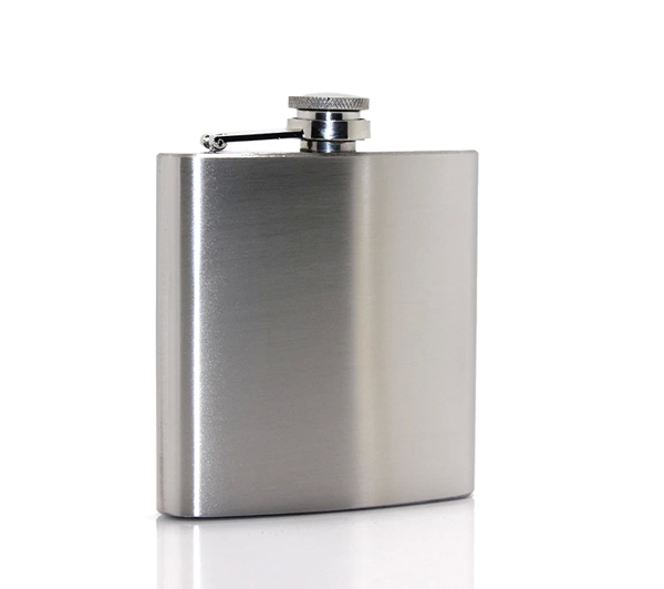 Paslanmaz Çelik 6 Oz Tekli Matara Alk45 - Image 1