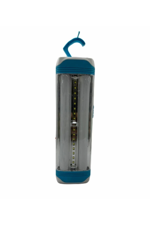 V-004 16 Ledli+smd Solar Güneş Panelli Ultra Güçlü Ledli Şarjlı Işıldak - Image 1