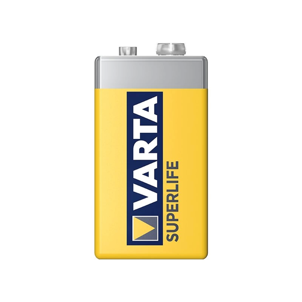 Varta Superlife Çinko 9 Volt Pil 12'li Paket - Image 1