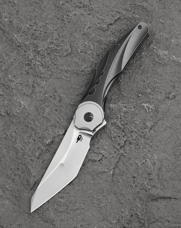 BESTECH EXCENTRIC BT2412A M390 Titanyum Sap Çakı - Image 1