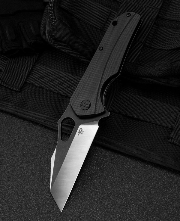 BESTECH OPERATÖR BG36A Siyah G10 Sap D2 Çakı - Image 1