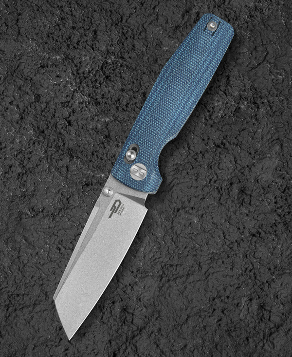 BESTECH SLASHER BG56C-1 Micarta Saplı D2 Küçük Çakı - Image 1