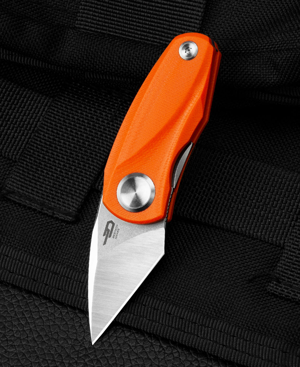 BESTECH TULIP BG38C Turuncu G10 Sap 14C28N Mini Çakı - Image 1