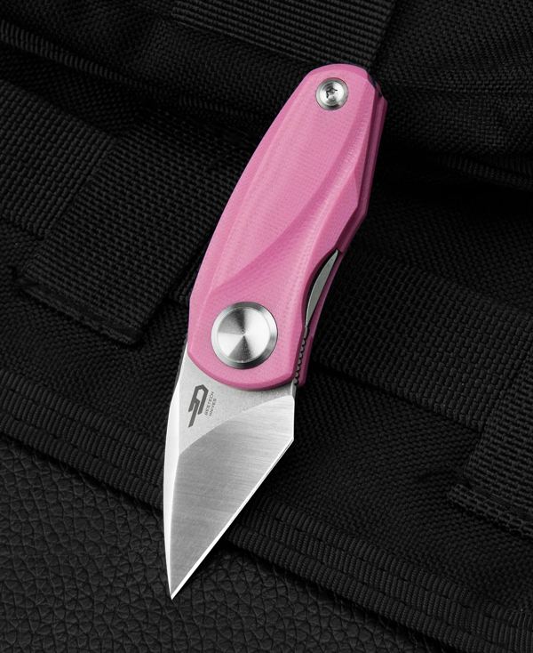 BESTECH TULIP BG38E Pembe G10 Sap 14C28N Mini Çakı - Image 1