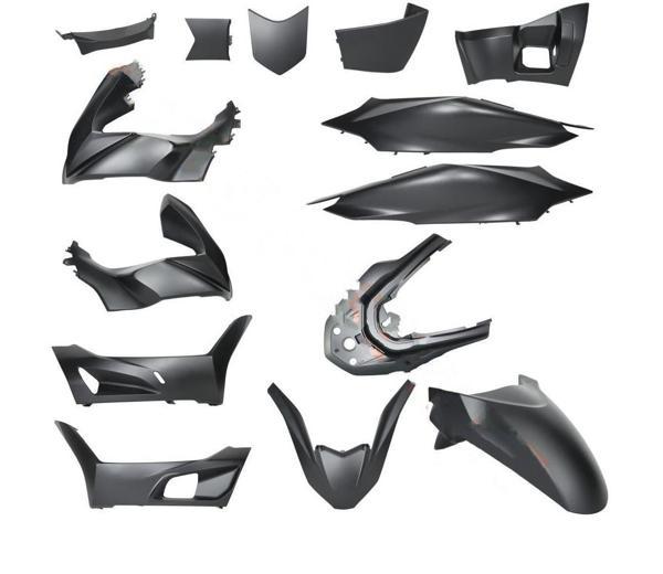 Honda Pcx125  2021 - 2024 Siyah Kaporta Seti Monero - Image 1
