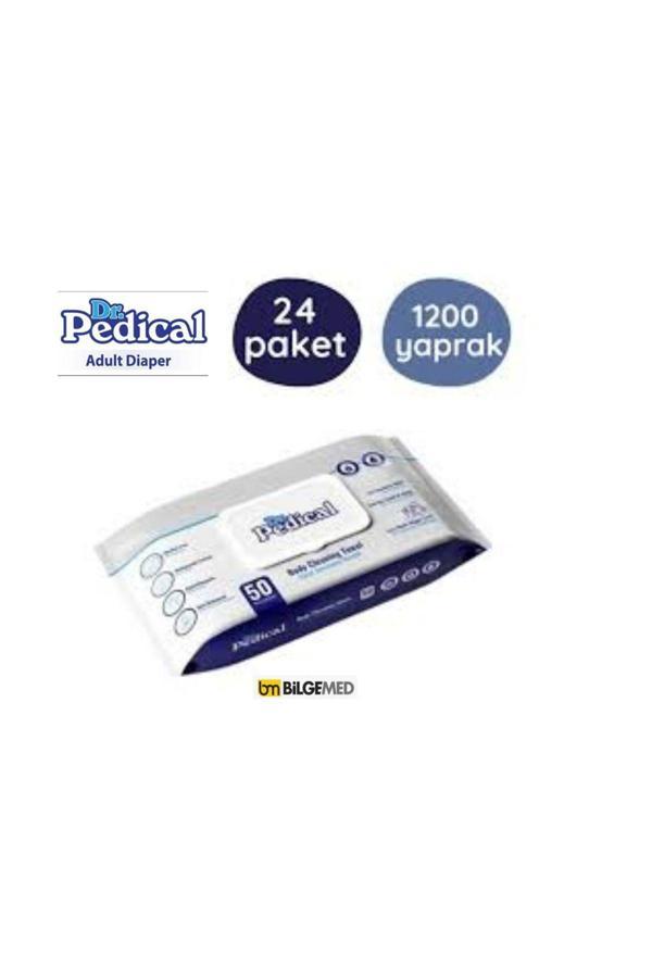 Vücut Temizleme Havlusu 50'li 24 Paket - Image 1
