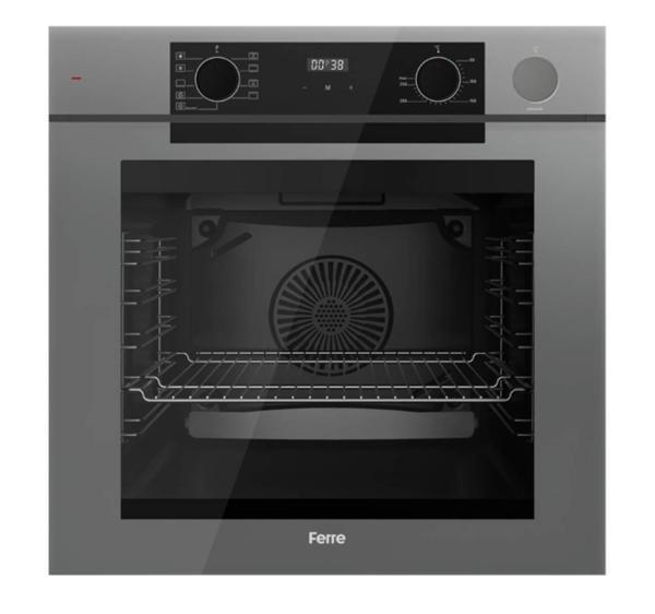 Ferre Artline Fryart & SteamArt Qep64Cpr Gri Cam Ankastre Fırın - Image 1