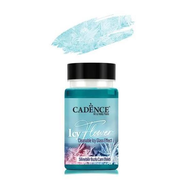 ICY FLOWER SİLİNEBİLİR BUZLU CAM EFEKTİ IF-06 TURKUAZ YEŞİL 90ML - Image 1