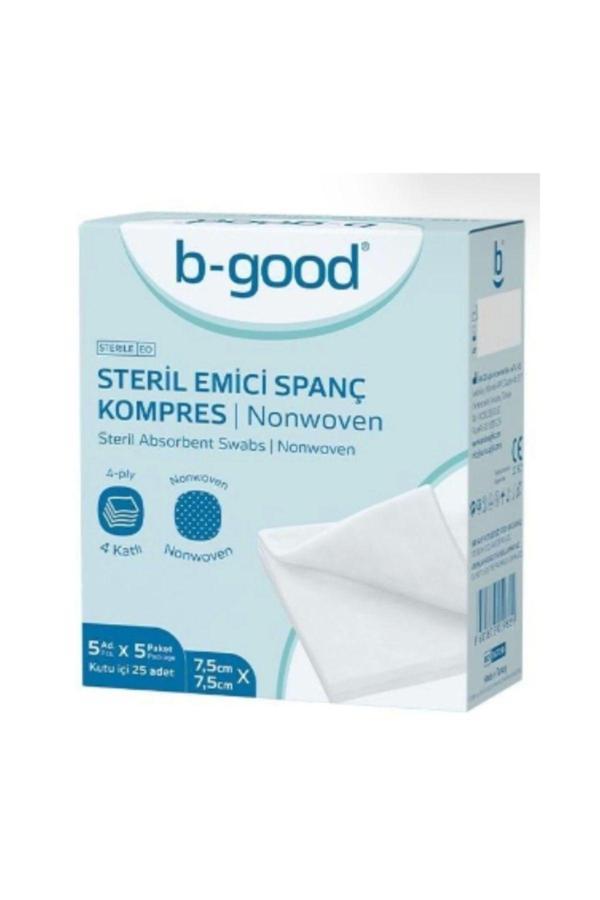 B-GOOD STERİL EMİCİ SPANÇ KOMPRES 25'Lİ - Image 1