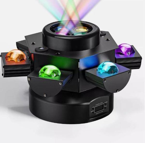 DJ PRO 6 BAŞLI BEE EYES 150 WATT LED STROBE LAZER ROBOT IŞIK - Image 1